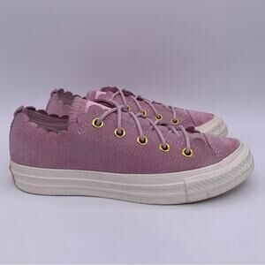 Converse Chuck Taylor All Star 'Frilly Thrills Pink Foam'  Women Shoe - Size:  5